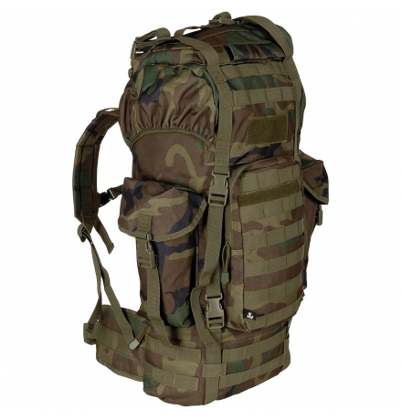 Рюкзак BW Combat "MOLLE" 65 л на алюминиевое усиление woodland
