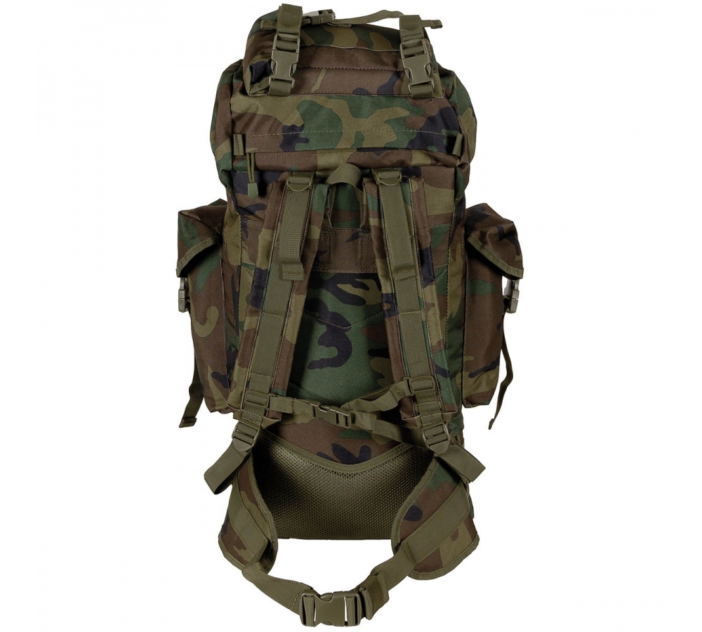 Рюкзак BW Combat "MOLLE" 65 л на алюминиевое усиление woodland
