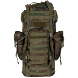 Рюкзак BW Combat "MOLLE" 65 л на алюминиевое усиление woodland
