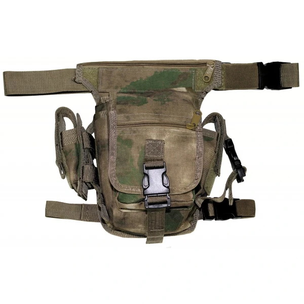 Поясная сумка HDT-camo FG с фиксацией ног и ремня
