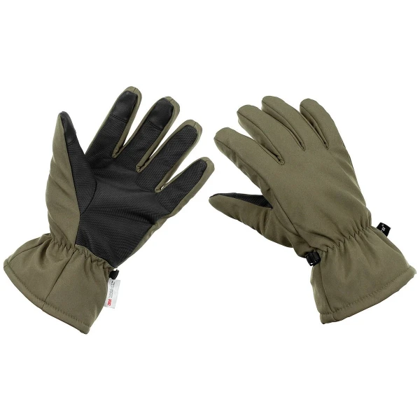 Перчатки, софтшелл, оливковые, 3M™ Thinsulate™