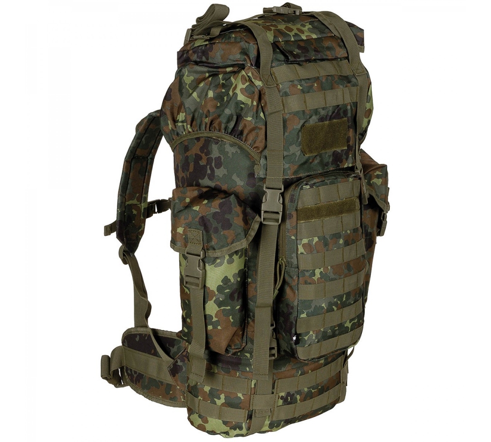 Рюкзак BW Combat "MOLLE" 65 л с алюминиевое усиление флектарн
