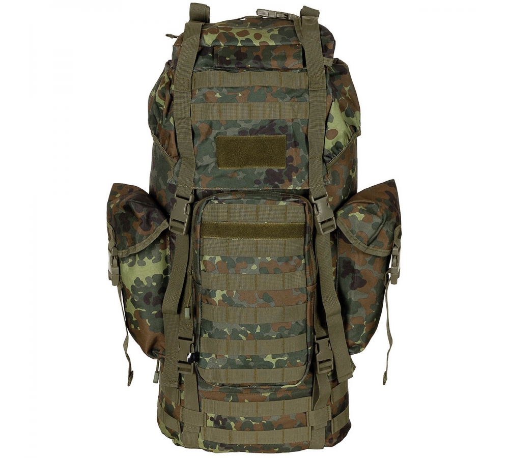 Рюкзак BW Combat "MOLLE" 65 л с алюминиевое усиление флектарн
