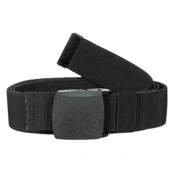 Ремень "Tactical Elastic" черный ок. 3,7 см