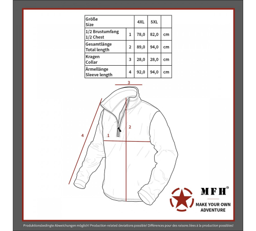 Тепловая куртка GB 'Lightweight' OD, зеленая, большие размеры