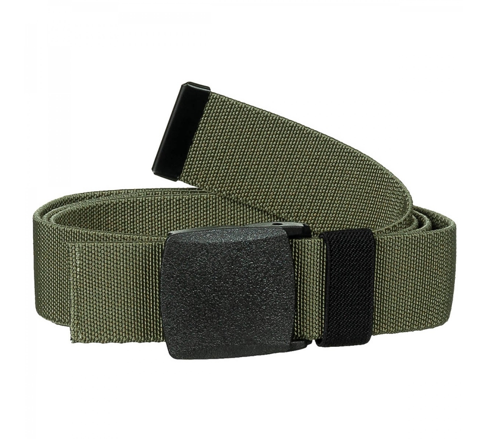 Ремень "Tactical Elastic" оливковый, ок. 3,7 см.
