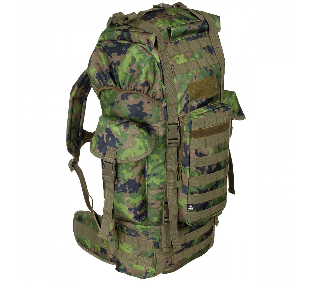 Рюкзак BW Combat "MOLLE" 65 л алюминиевое усиление M05 камуфляж
