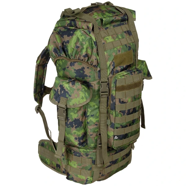 Рюкзак BW Combat "MOLLE" 65 л алюминиевое усиление M05 камуфляж