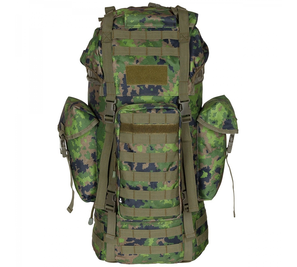 Рюкзак BW Combat "MOLLE" 65 л алюминиевое усиление M05 камуфляж
