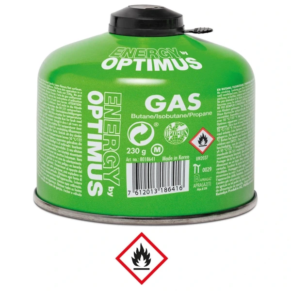 Газовый баллон OPTIMUS Бутан/Изобутан/Пропан 230 г