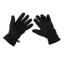 Флисовые перчатки черные Утеплитель 3M™ Thinsulate™

