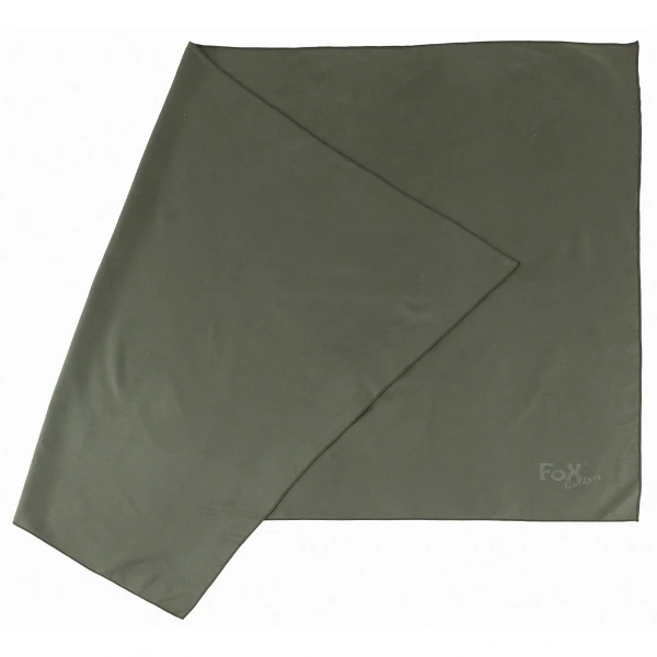 Быстросохнущее полотенце 130 х 80, Fox Outdoor, оливковое