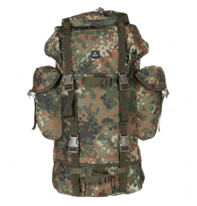 Рюкзак BW Combat 65 л с алюминиевой штангой flecktarn