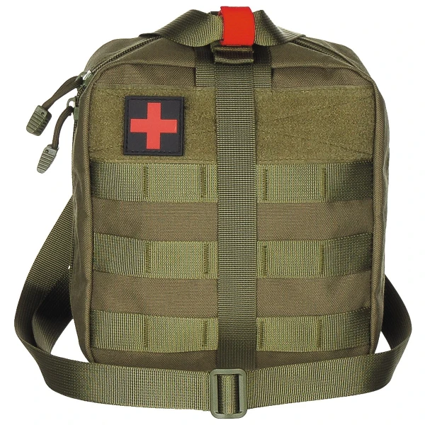 Подсумок первой помощи большой "MOLLE IFAK" оливковый
