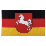 Флаг Niedersachsen, Нижняя Саксония, 90 x 150 см