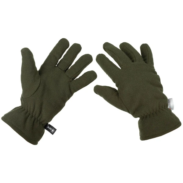 Флисовые перчатки OD зеленые Утеплитель 3M™ Thinsulate™