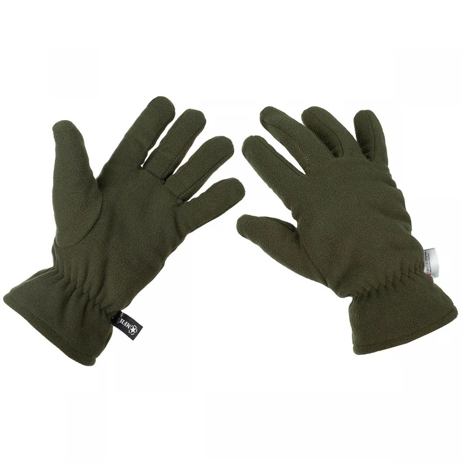 Флисовые перчатки OD зеленые Утеплитель 3M™ Thinsulate™