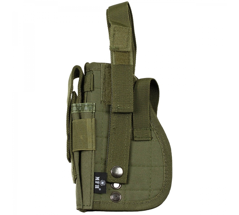 Кобура для пистолета "MOLLE" правая оливковая
