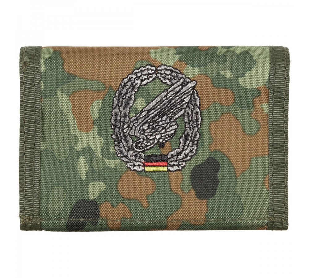 Кошелек Bundeswehr, флектарн, Десантник
