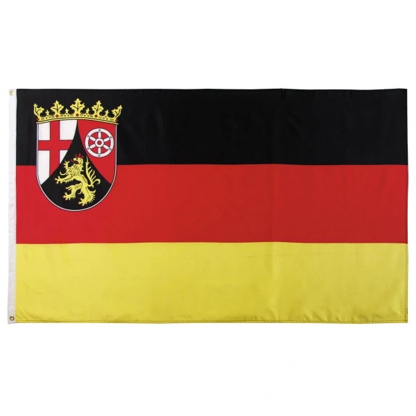 Флаг Rheinland-Pfalz, Рейнланд-Пфальца, 90 х 150 см