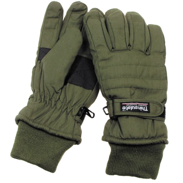 Перчатки утеплённые 3M Thinsulate оливковые