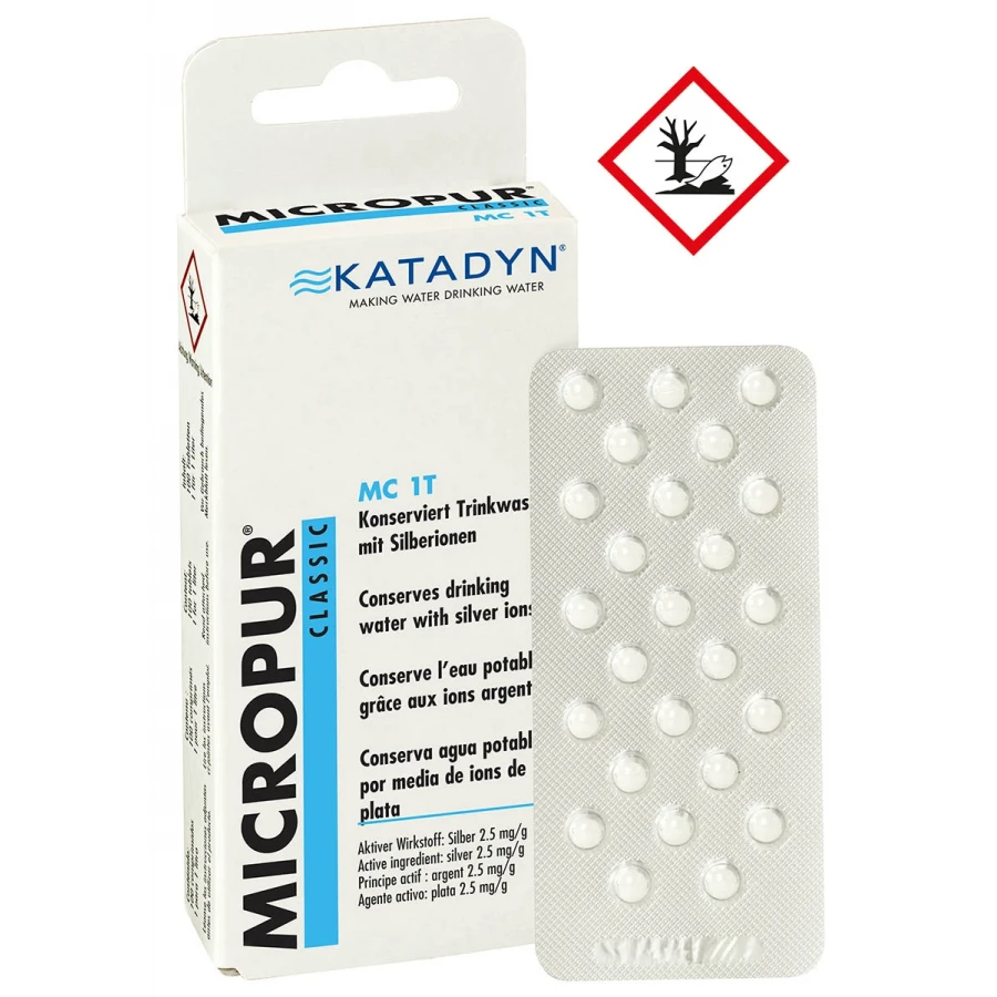 Таблетки для консервации воды «Micropur Classic MC 1T», 100 шт.