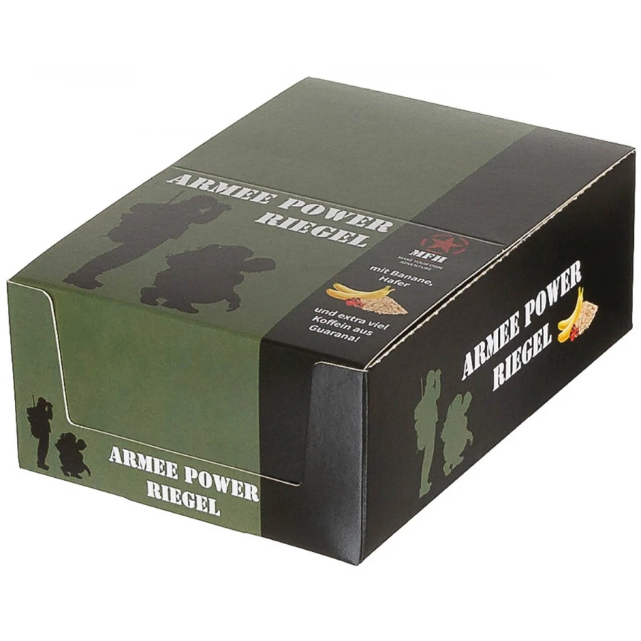 Батончик овсяный с бананом и гуараной «Army Power Bar», 60 г