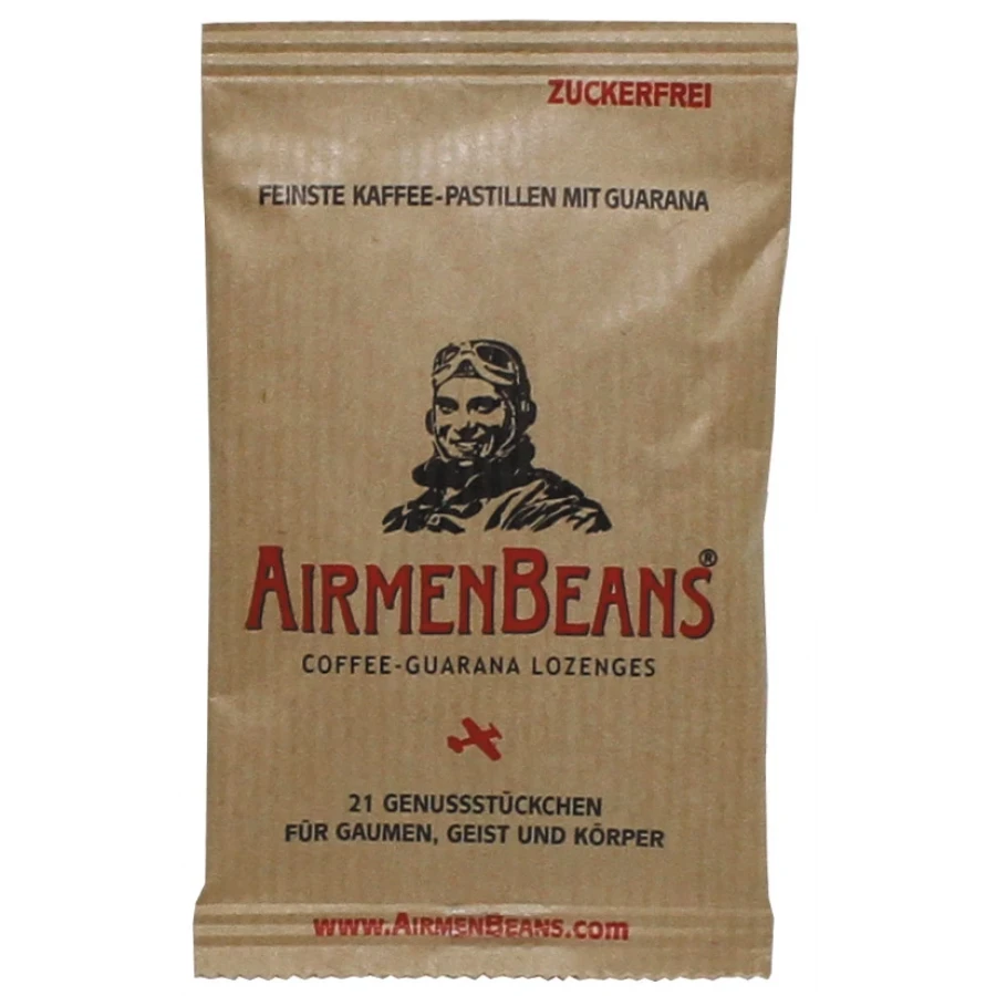 Пастилки кофейные с гуараной «AirmenBeans», 21 шт.