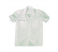 Рубашка повседневная с коротким рукавом, Mil-tec, белая