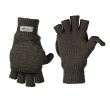 Перчатки вязаные "HUNTING" олива
