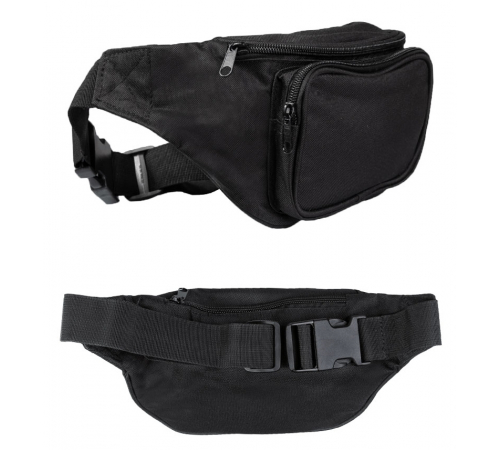 Сумка на пояс "Fanny Pack" черная