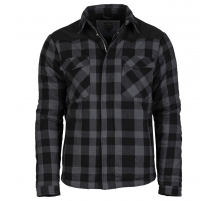 Куртка в стиле дровосека (черный-серый)
