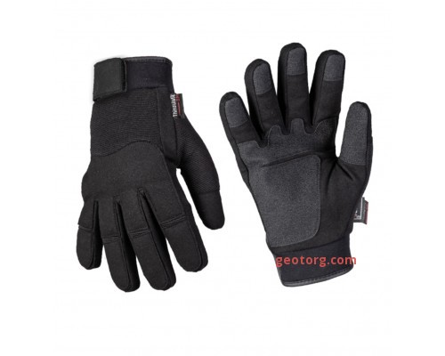 Армейские зимние перчатки (черные)