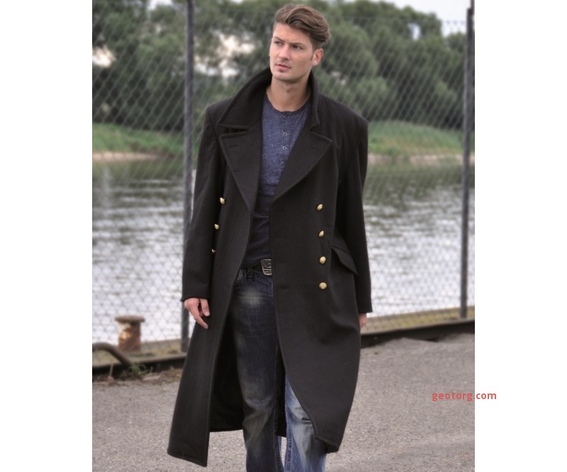 Длинное пальто для мужчин