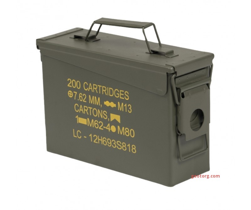  Ящик для патронов M19A1 оливковый (кал. 30) за 4 246 руб