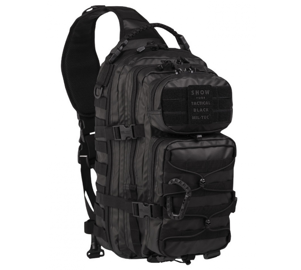 Рюкзак однолямочный "ASSAULT PACK LARGE 29L" черный
