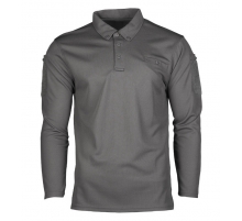 Рубашка поло с длинным рукавом "QUICK DRY" urban grey