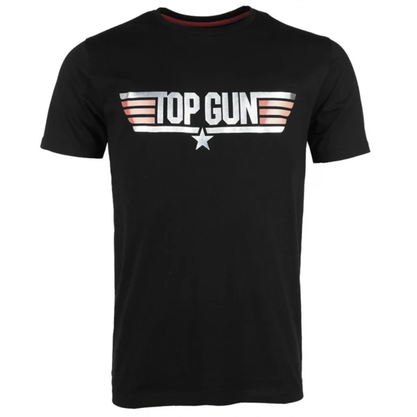 Футболка  Mil-Tec "TOP GUN", черная