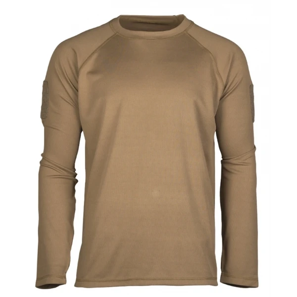 Футболка с длинным рукавом "Quick Dry" dark coyote