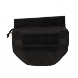 black drop down pouch
