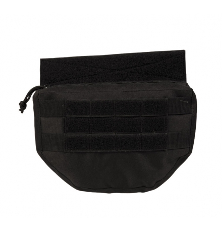 black drop down pouch
