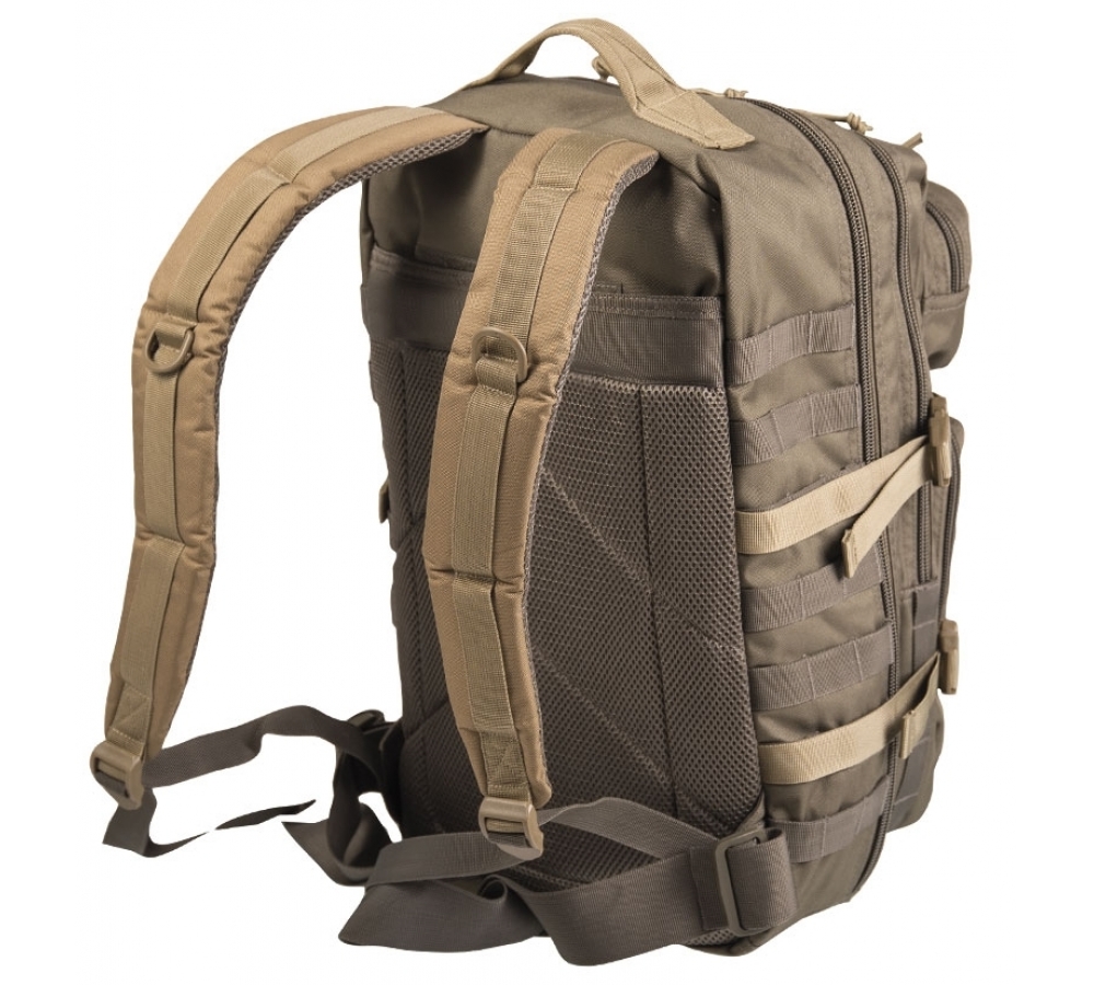 Тактический рюкзак "RANGER GREEN/COYOTE US ASSAULT 36L" большой
