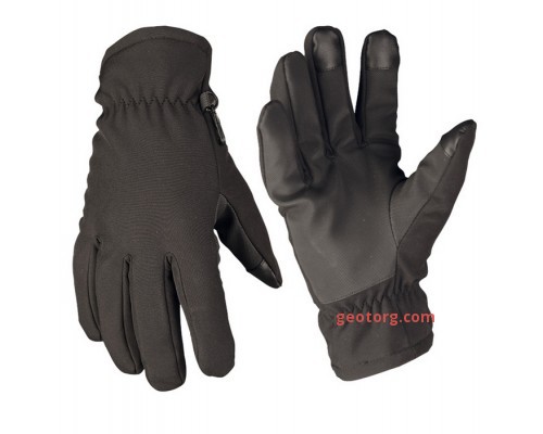Перчатки Softshell с Thinsulate черные