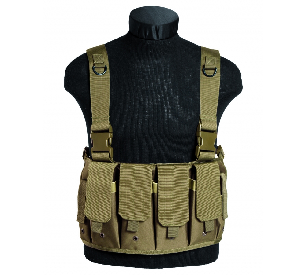 Разгр. система Chest Rig 6 карманов койот
