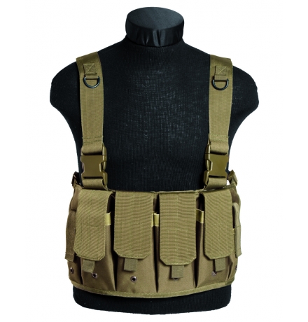 Разгр. система Chest Rig 6 карманов койот
