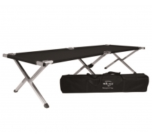 Кровать полевая США с чехлом, Mil-tec, черная
