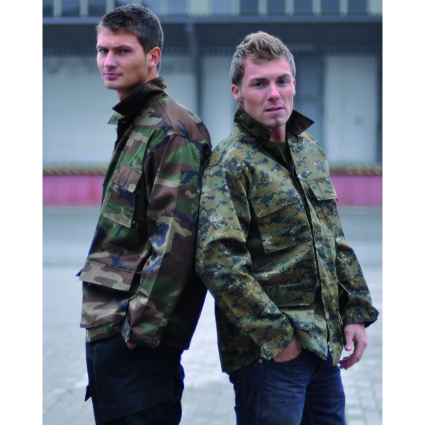 Куртка полевая BDU, Mil-tec, диджитал вудланд