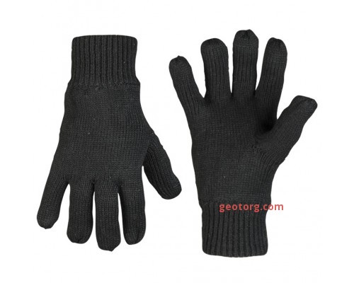 Акриловые перчатки "Thinsulate ™" черные