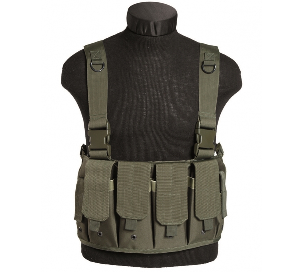 Разгр. система Chest Rig 6 карманов олива
