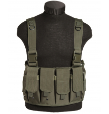 Разгр. система Chest Rig 6 карманов олива